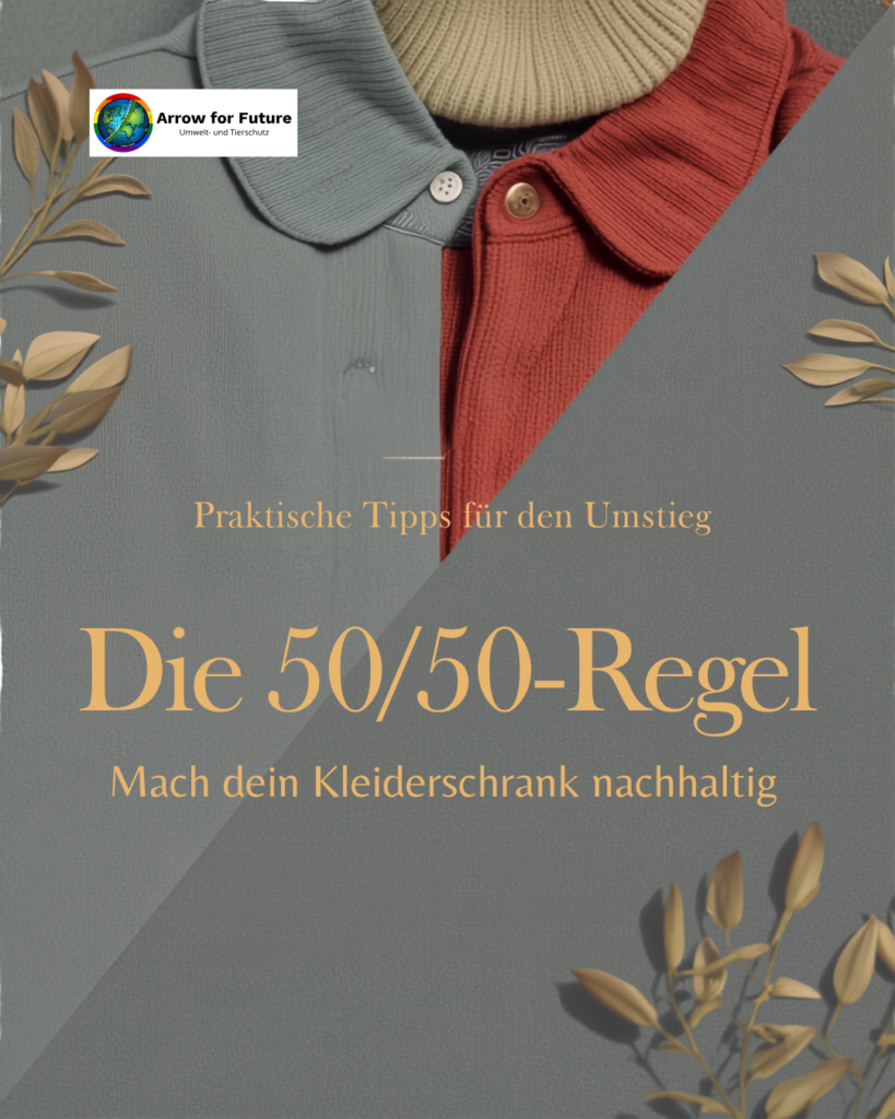 Die 50/50-Regel: Mach deinen Kleiderschrank nachhaltig